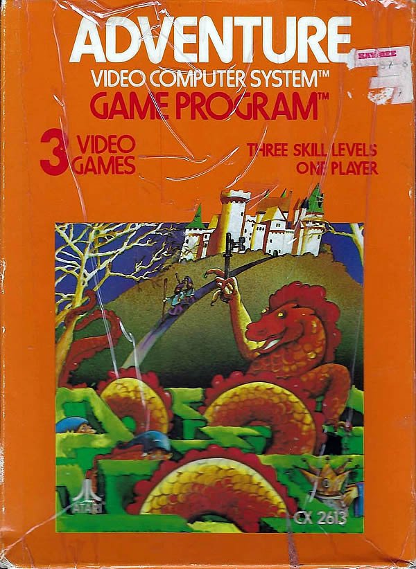 Atari 2600 VCS Adventure scans, dump, download, screenshots, ads