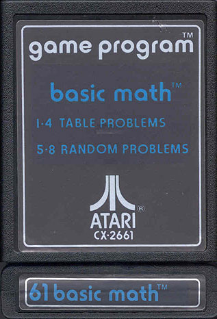 Atari 2600 Manual: Basic Math (1977)(Atari)(US) : Free Download