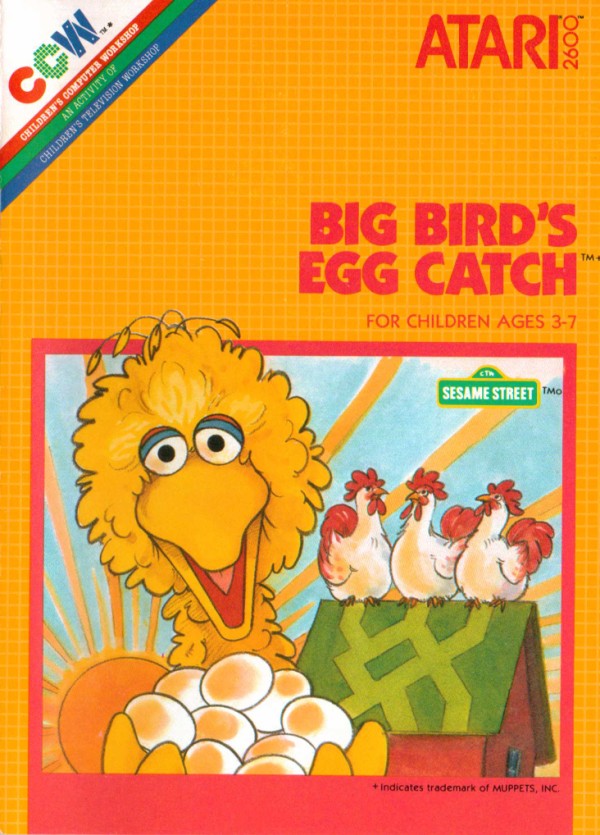 Big Bird´s Egg Catch, Atari Jogos online