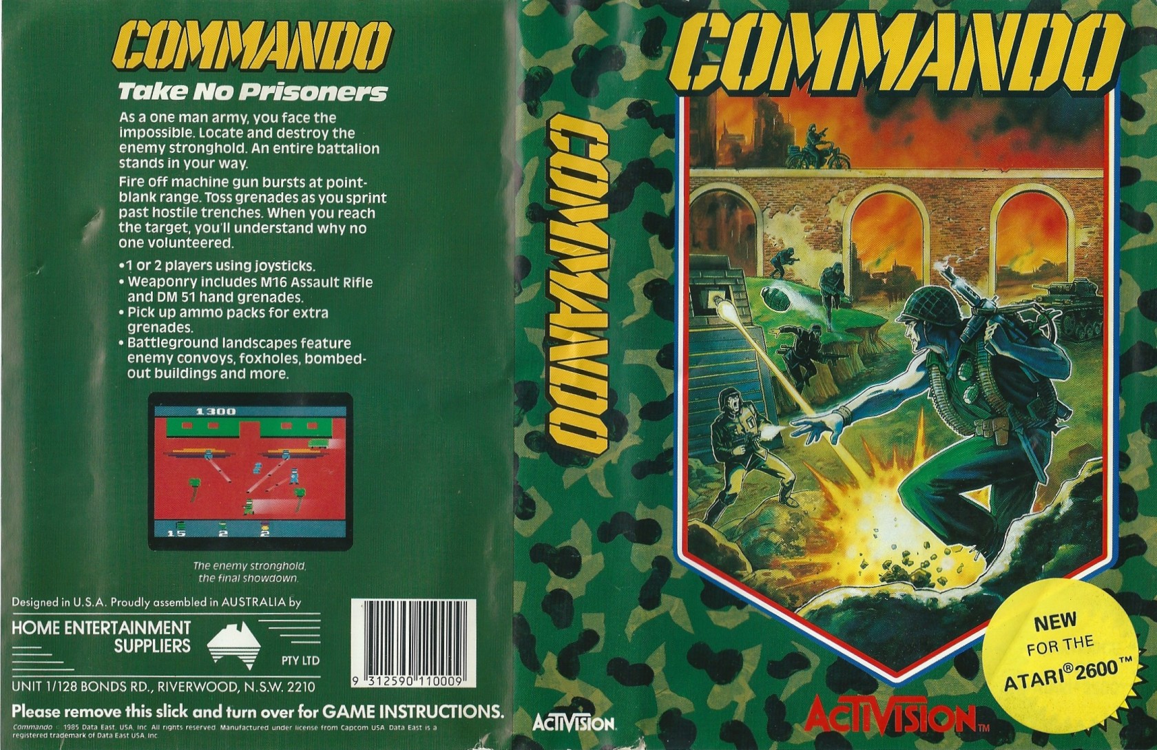 commando atari