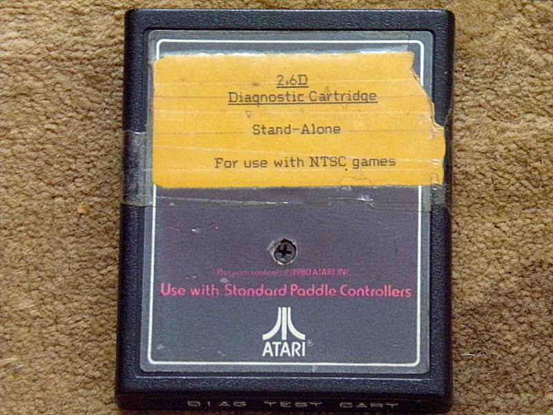 Testcart Plus Atari 2600 Test Cartridge 
