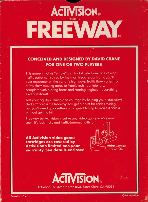 Freeway Review for Atari 2600: - GameFAQs