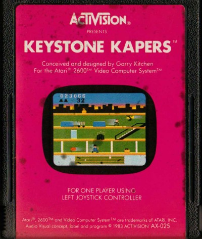 Atari 2600 VCS Keystone Kapers : scans, dump, download