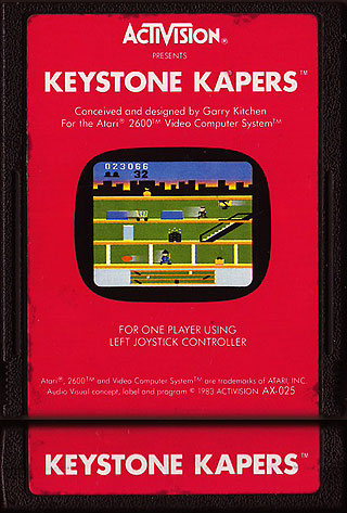 Keystone Kapers Psx Style (Keystone Kapers Hack) - Atari 2600