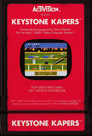 Atari 2600 VCS Keystone Kapers : scans, dump, download