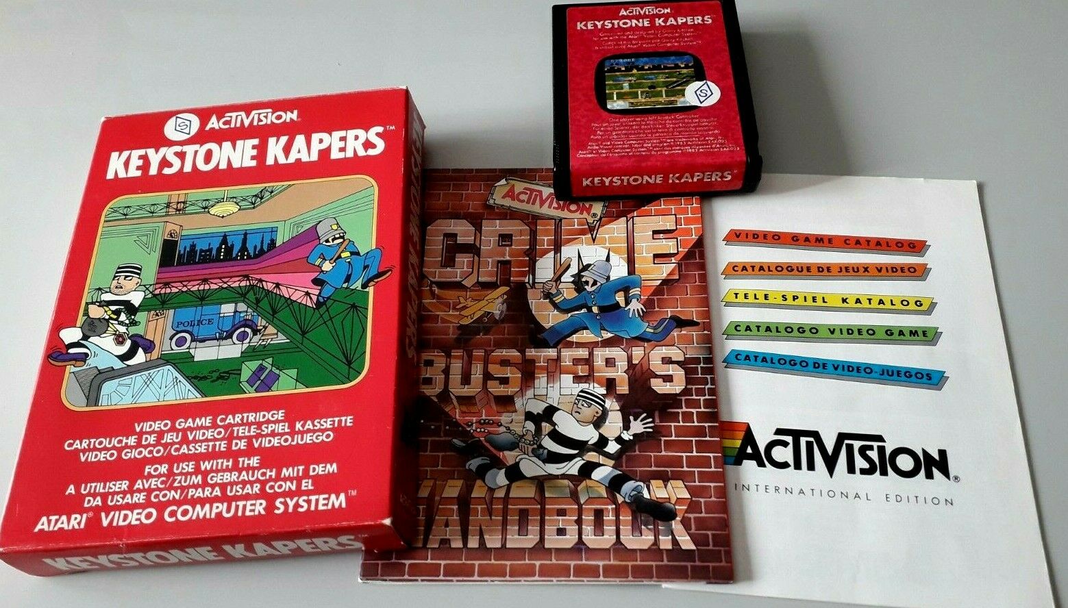 STL file Keystone Kapers  Atari Inspired Bookmark with QR code