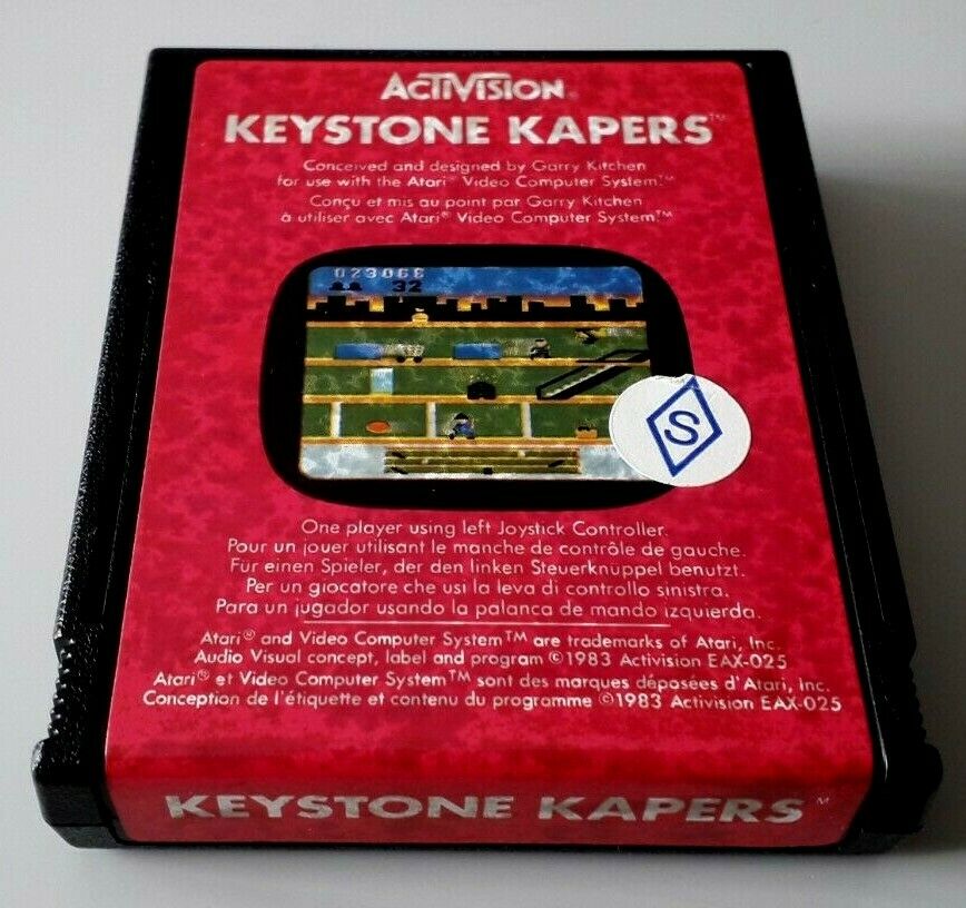 Atari 2600 VCS Keystone Kapers : scans, dump, download