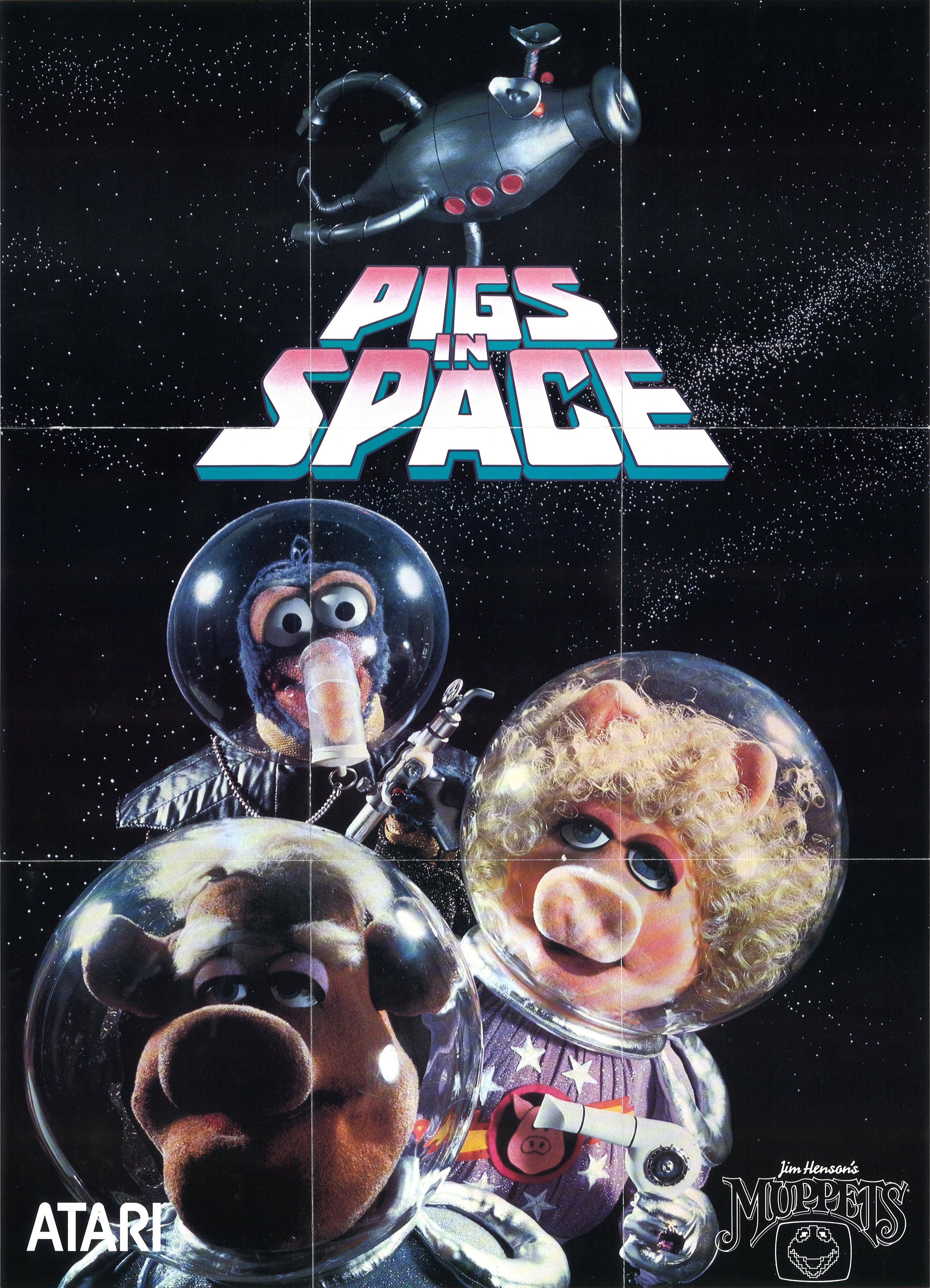 Atari 2600 VCS Pigs in Space : scans, dump, download, screenshots, ads