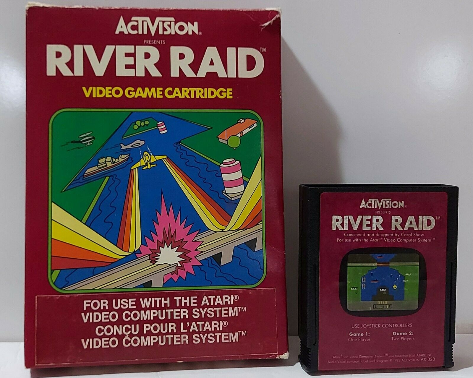 RIVER RAID (Atari 2600, 1982)