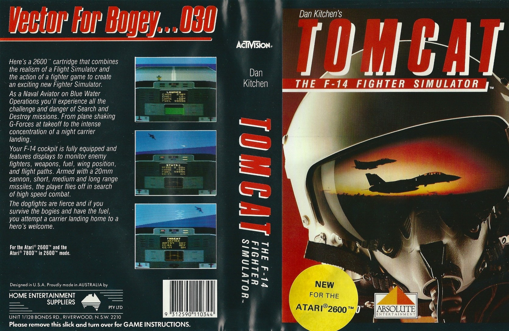 Tomcat: The F-14 Fighter Simulator, Atari Jogos online