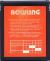 2 em 1 - Bowling / Tennis Atari cartridge scan