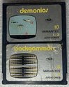 2 in 1 - Demonios / Backgammon Atari cartridge scan