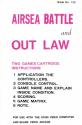 2 in 1 - Out Law / Airsea Battle Atari instructions