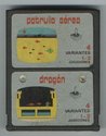 2 in 1 - Patrulla Aérea / Dragón Atari cartridge scan