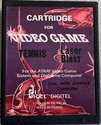 2 in 1 - Tennis / Laser Blast Atari cartridge scan