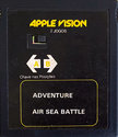 2 Jogos - Adventure / Air Sea Battle Atari cartridge scan