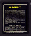2 Jogos - Atlantis / Seaquest Atari cartridge scan