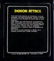 2 Jogos - Cosmic Ark / Demon Attack Atari cartridge scan