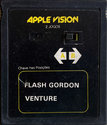 2 Jogos - Flash Gordon / Venture Atari cartridge scan
