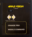 2 Jogos - Grande Prix / Missile Command Atari cartridge scan