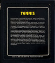 2 Jogos - Pitfall / Tennis Atari cartridge scan