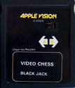 2 Jogos - Video Chess / Black Jack Atari cartridge scan