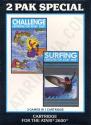 2 Pak Special - Challenge / Surfing Atari cartridge scan