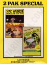 2 Pak Special - Star Warrior / Frogger Atari cartridge scan