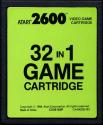 32 in 1 Game Cartridge Atari cartridge scan