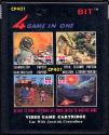 4 Game in One - Seamonster / Open, Sesame! / Dancing Plate / Mission 3,000AD Atari cartridge scan