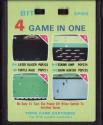 4 Game in One - Laser Blaser / Eskimo Jump / Turtle Race / Snow Hunter Atari cartridge scan
