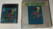 4 in 1 - Donkey Kong / Crack Pots / Plaque Attack / Tron II Atari cartridge scan