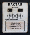4 Jogos - Adventure / Air Sea Batlle / Command Raid / Flash Gordon Atari cartridge scan