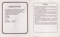 4 Jogos - Amidar / Astroblast / Bobby Is Going Home / Condor Attack Atari instructions