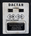4 Jogos - Corredor Cósmico / Gangster Alley / Infiltrate / Jawbreaker Atari cartridge scan