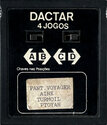 4 Jogos - Fant. Voyager / Aink / Turmoil / Ptoyan Atari cartridge scan