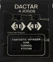 4 Jogos - Fantastic Voyager / Aink / Turnoil / Ptoyan Atari cartridge scan