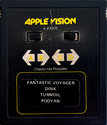 4 Jogos - Fantastic Voyager / Dink / Turmoil / Podyan Atari cartridge scan