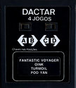 4 Jogos - Fantastic Voyager / Oink / Turmoil / Poo Yan Atari cartridge scan