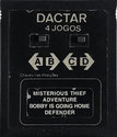 4 Jogos - Misterious Thief / Adventure / Bobby Is Going Home / Defender Atari cartridge scan