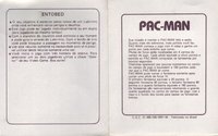 4 Jogos - Pac-Man / Chopper Command / Pit / Entobed Atari instructions