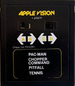 4 Jogos - Pac-Man / Chopper Command / Pitfall / Tennis Atari cartridge scan