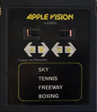 4 Jogos - Sky / Tennis / Freeway / Boxing Atari cartridge scan
