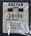 4 Jogos - Sneak'n Peak / Donkey Kong / Dragon Fire / Keystone Keaper Atari cartridge scan