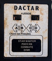 4 Jogos - Star Master / Pooyan / Combate / Oink Atari cartridge scan