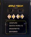 4 Jogos - Venture / Sexta-Feira-13 / Frostbitte / Entobed Atari cartridge scan
