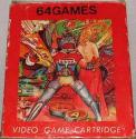 64 Games Atari cartridge scan
