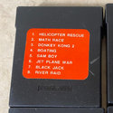 8 in 1 - Helicopter Rescue / Math Race / Donkey Kong 2 / Boating / Sam Boy / Jet Plane War / Black Jack / River Raid Atari cartridge scan