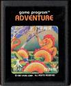 Adventure Atari cartridge scan