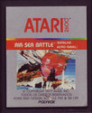 Air-Sea Battle (Batalha Aero-Naval) Atari cartridge scan